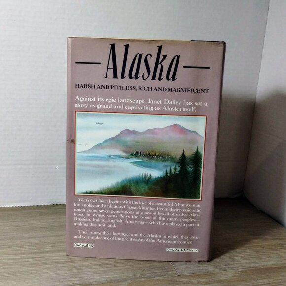 1st Print Janet Great Alone A Novel 1st Ed Hardcover Book 1986 - Picture 3 of 6